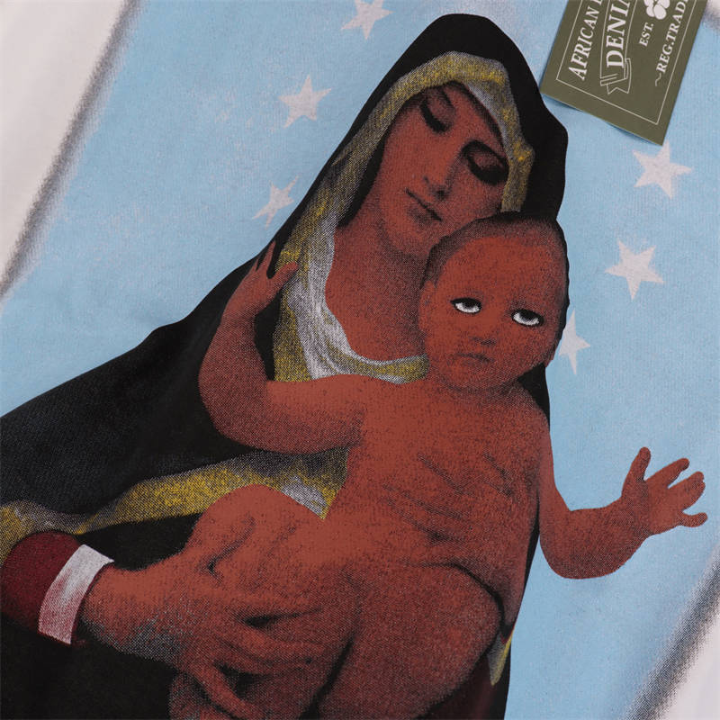 Denim Tears Baby In The Arms Of The Black Madonna Tee