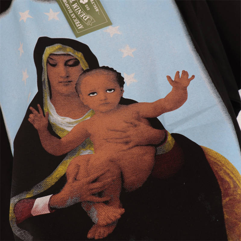 Denim Tears Baby In The Arms Of The Black Madonna Tee