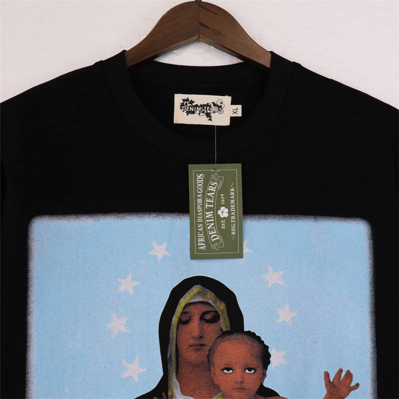 Denim Tears Baby In The Arms Of The Black Madonna Tee