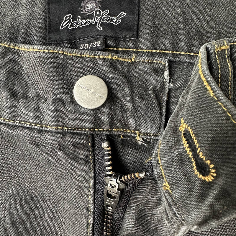 Broken Planet Denim Jeans Brokenplanet Wide-Leg Pants