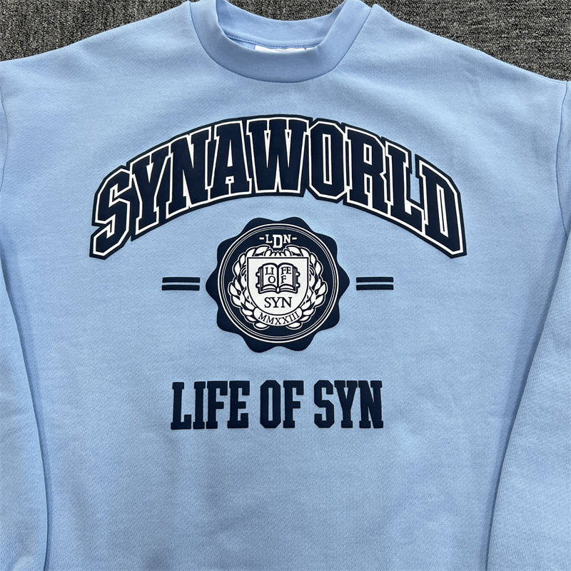 Syna World Varsity Sweatshirt and Shorts Set