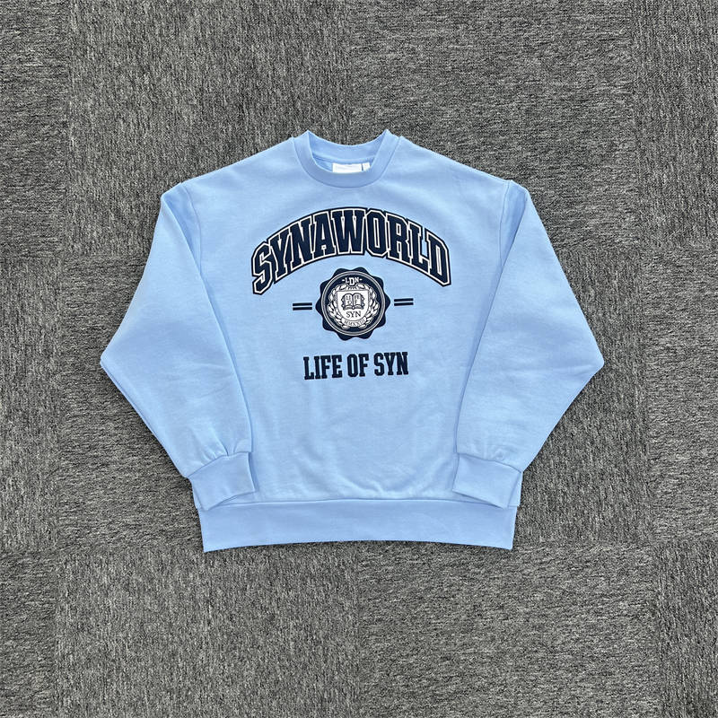 Syna World Varsity Sweatshirt and Shorts Set