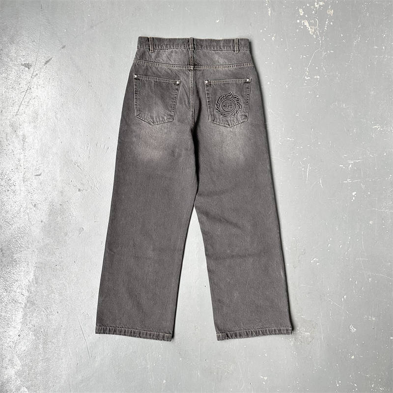 Broken Planet Denim Jeans Brokenplanet Wide-Leg Pants
