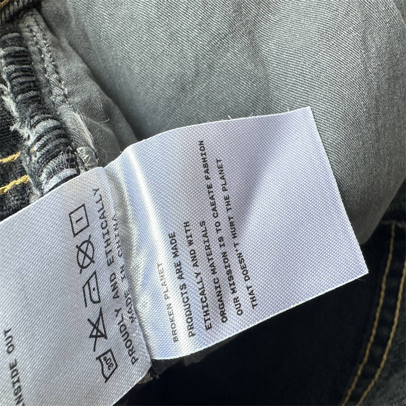 Broken Planet Denim Jeans Brokenplanet Wide-Leg Pants