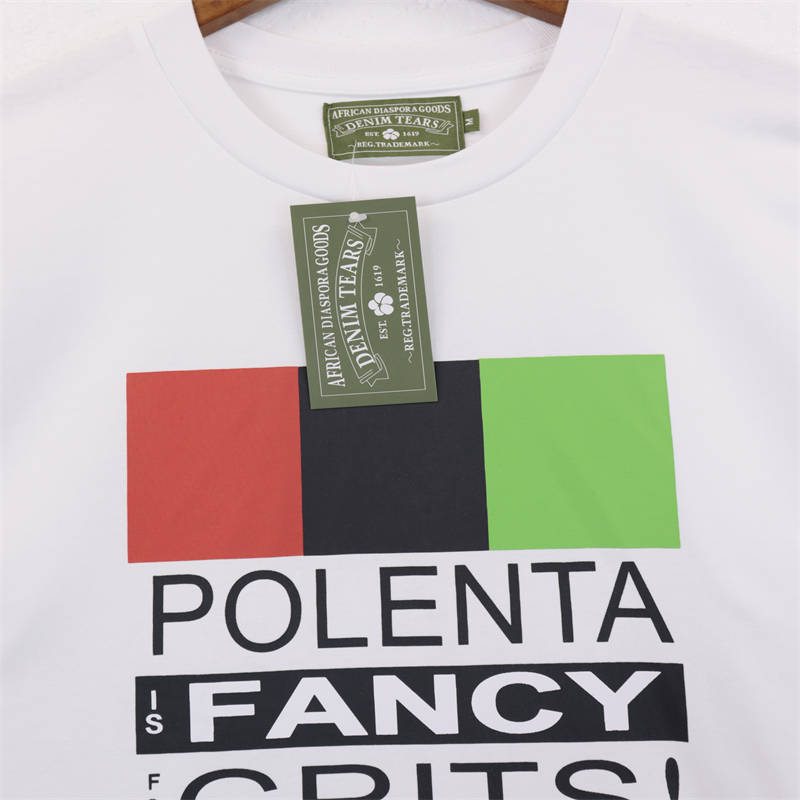 Denim Tears Polenta Is Fancy For Grits Tee