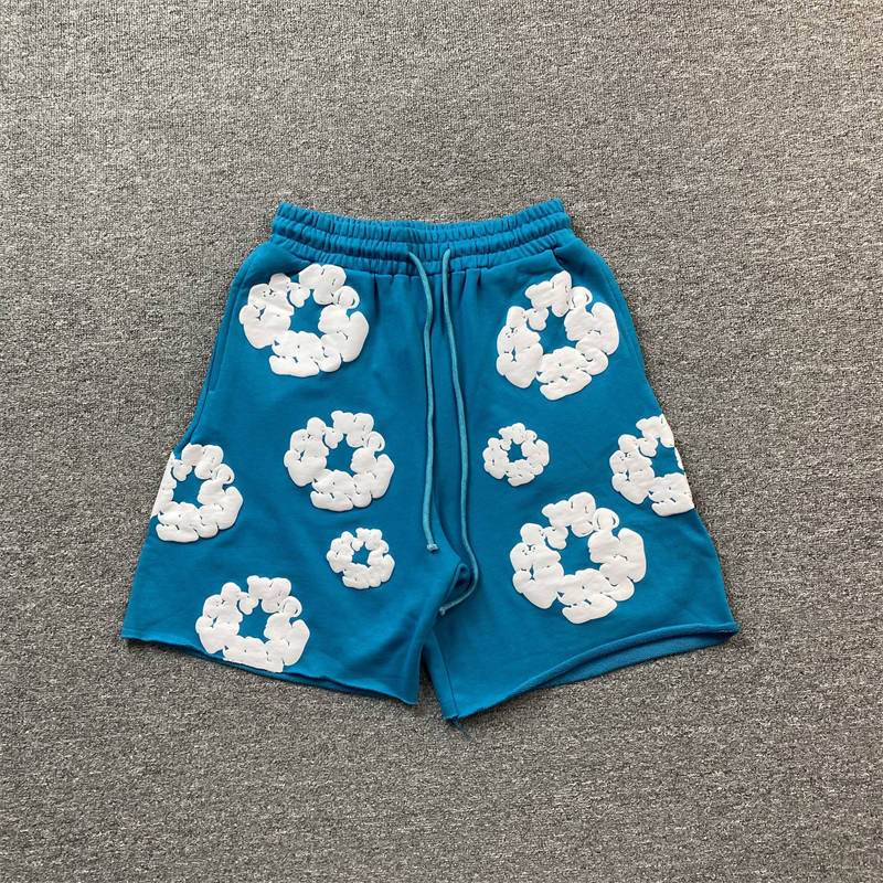 Denim Tears Cotton Wreath Tee and Shorts