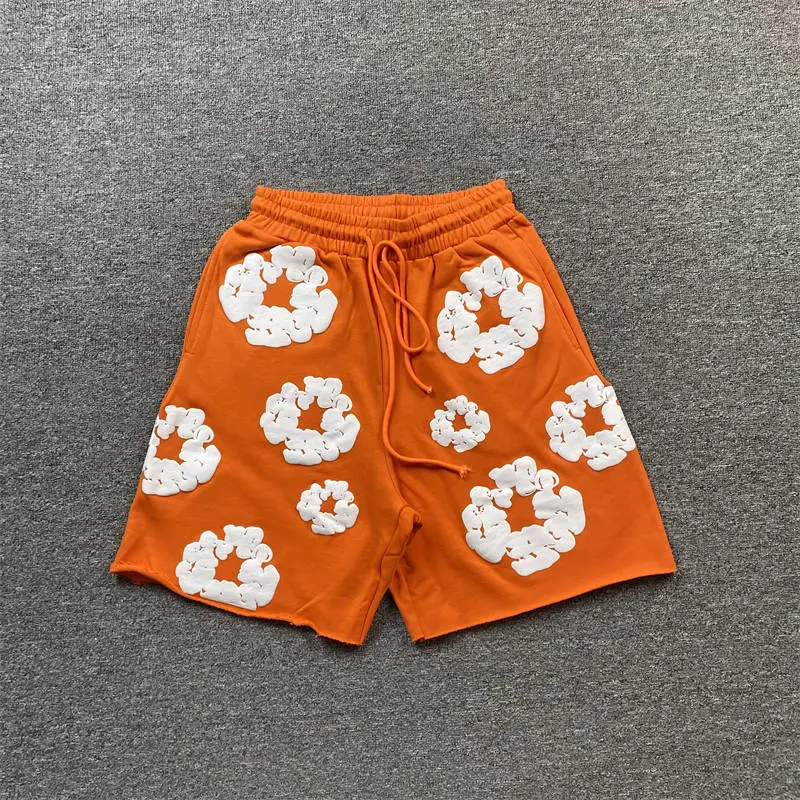 Denim Tears Cotton Wreath Tee and Shorts