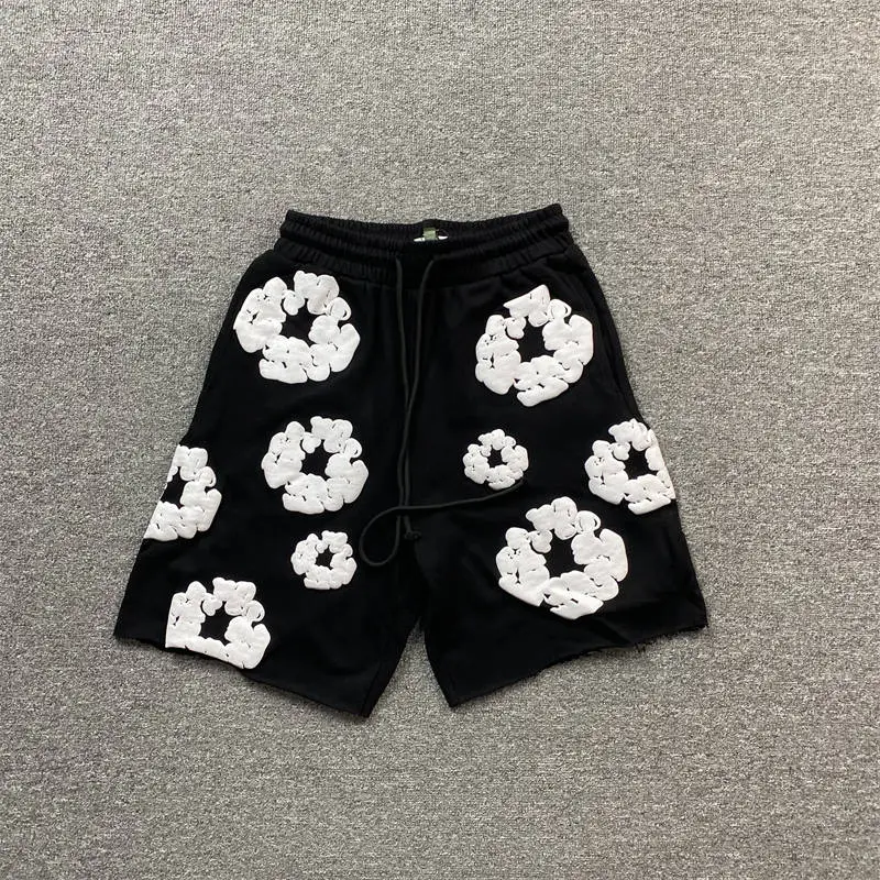 Denim Tears Cotton Wreath Tee and Shorts