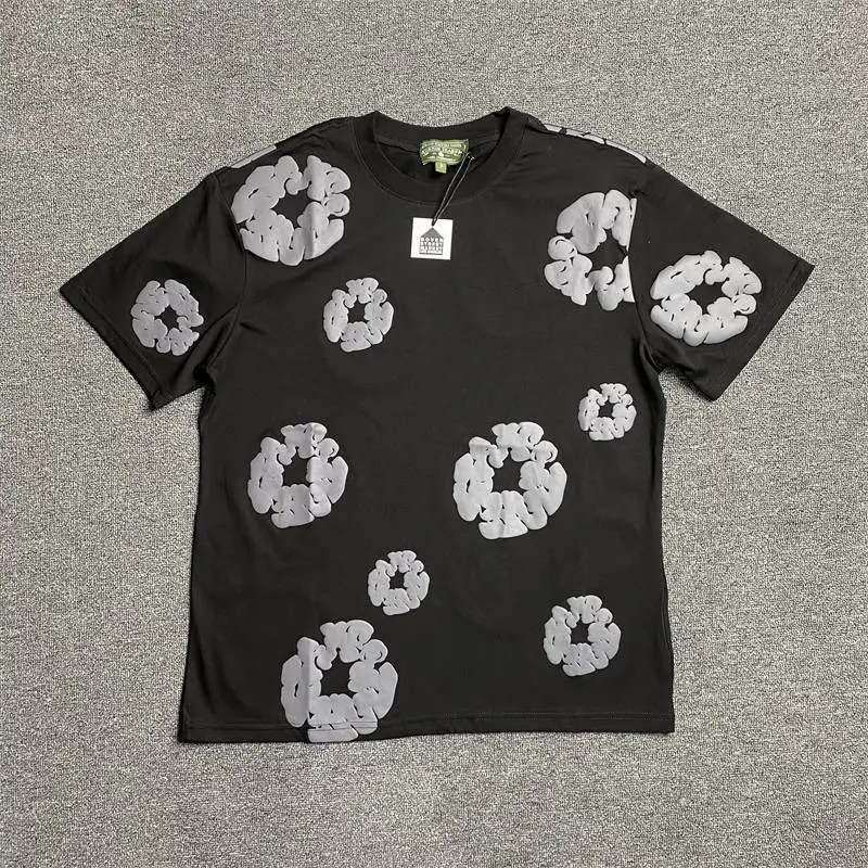 Denim Tears Cotton Wreath Tee and Shorts
