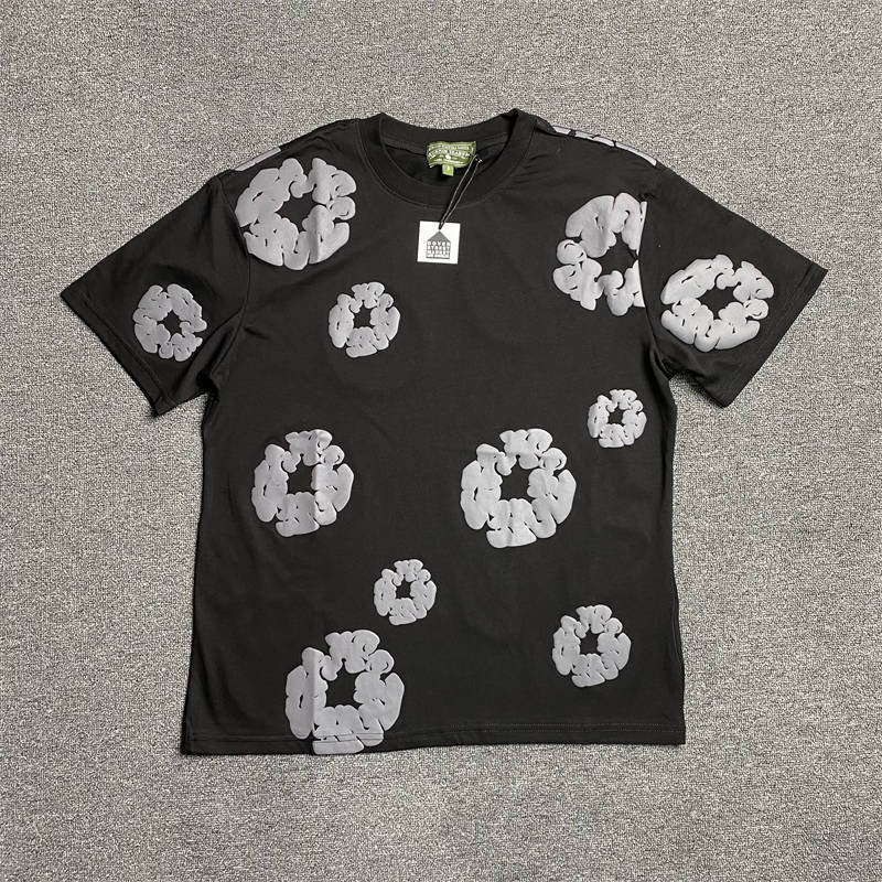 Denim Tears Cotton Wreath Tee and Shorts