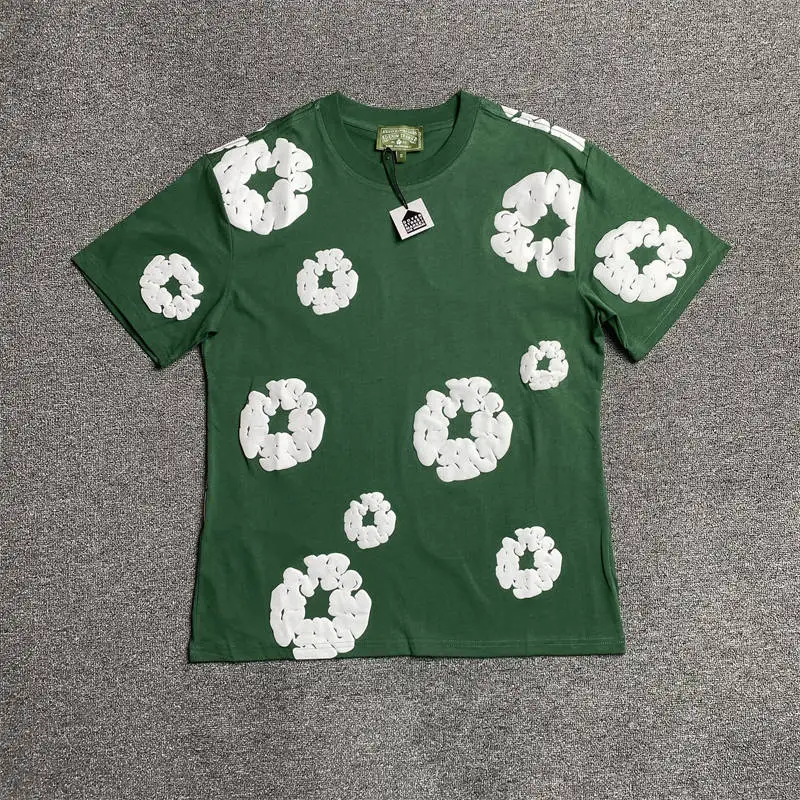 Denim Tears Cotton Wreath Tee and Shorts