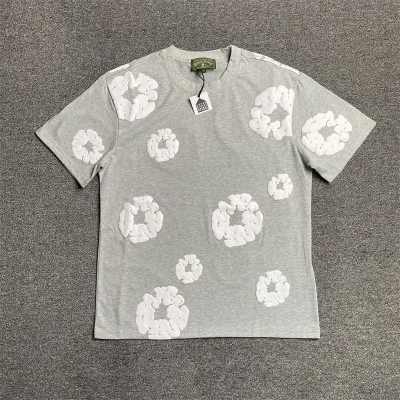 Denim Tears Cotton Wreath Tee and Shorts