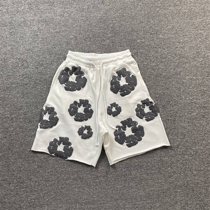Denim Tears Cotton Wreath Tee and Shorts