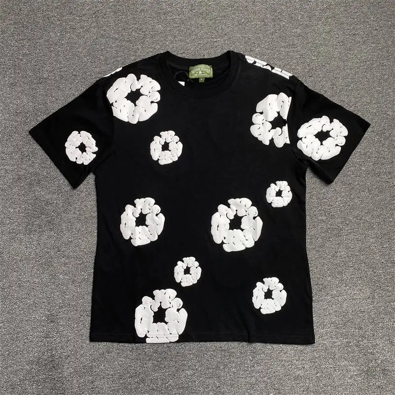 Denim Tears Cotton Wreath Tee and Shorts