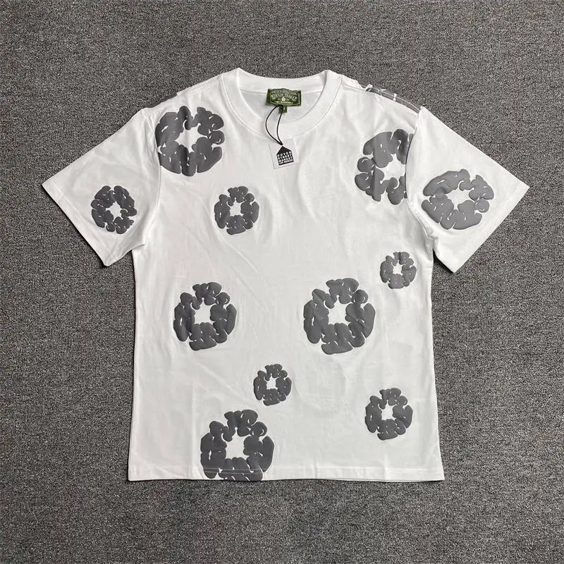 Denim Tears Cotton Wreath Tee and Shorts
