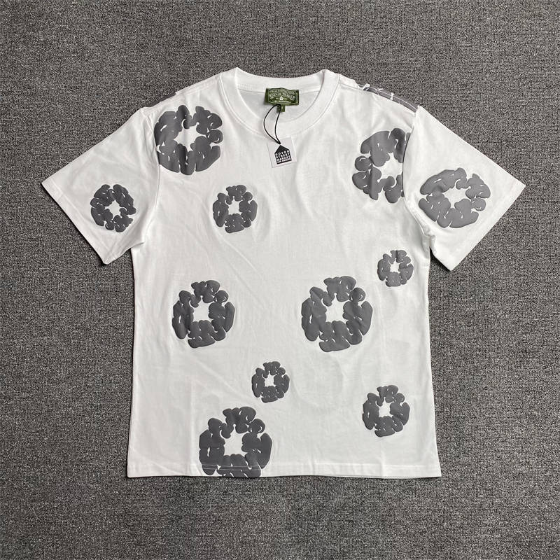 Denim Tears Cotton Wreath Tee and Shorts