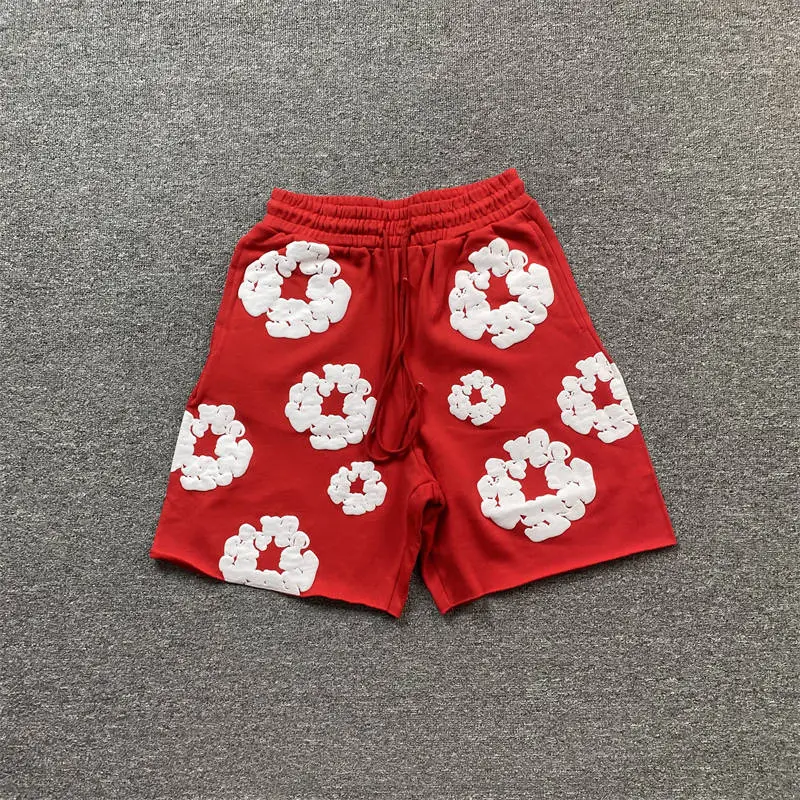 Denim Tears Cotton Wreath Tee and Shorts
