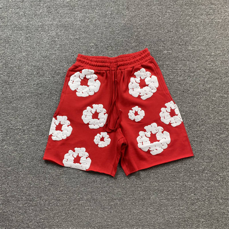 Denim Tears Cotton Wreath Tee and Shorts