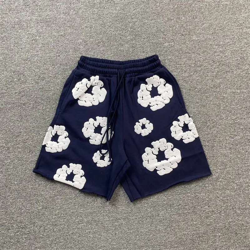 Denim Tears Cotton Wreath Tee and Shorts