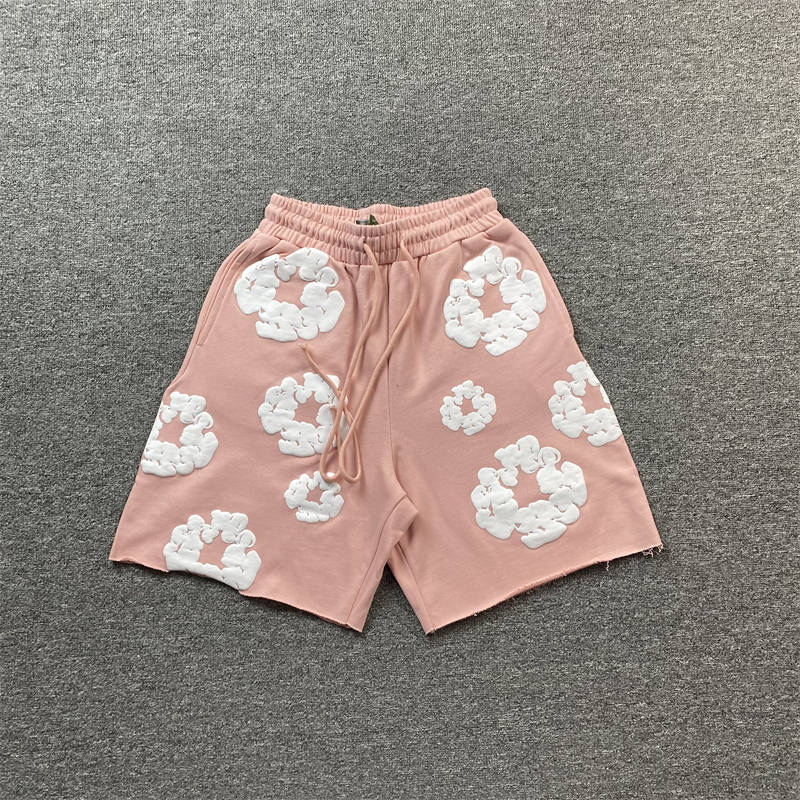 Denim Tears Cotton Wreath Tee and Shorts