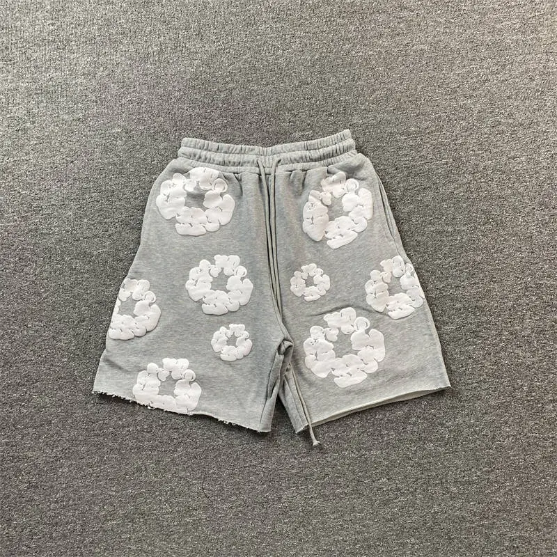 Denim Tears Cotton Wreath Tee and Shorts