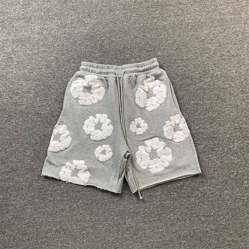 Denim Tears Cotton Wreath Tee and Shorts