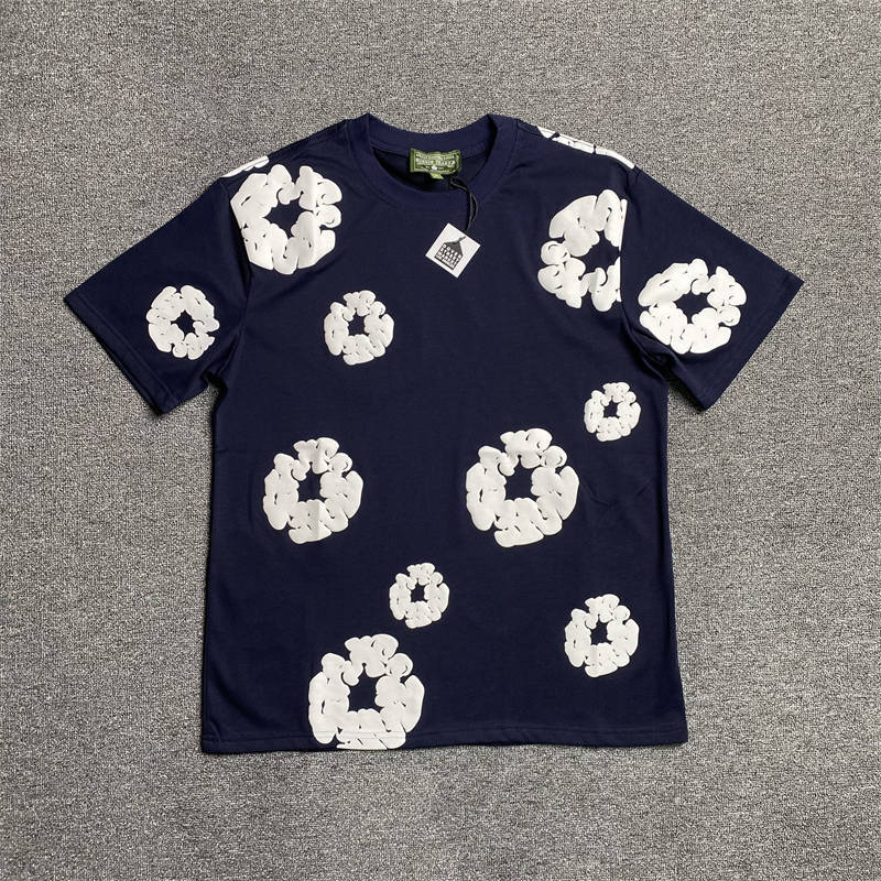 Denim Tears Cotton Wreath Tee and Shorts