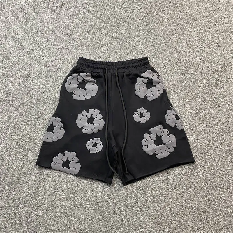 Denim Tears Cotton Wreath Tee and Shorts