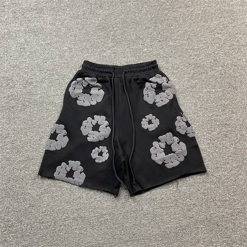 Denim Tears Cotton Wreath Tee and Shorts