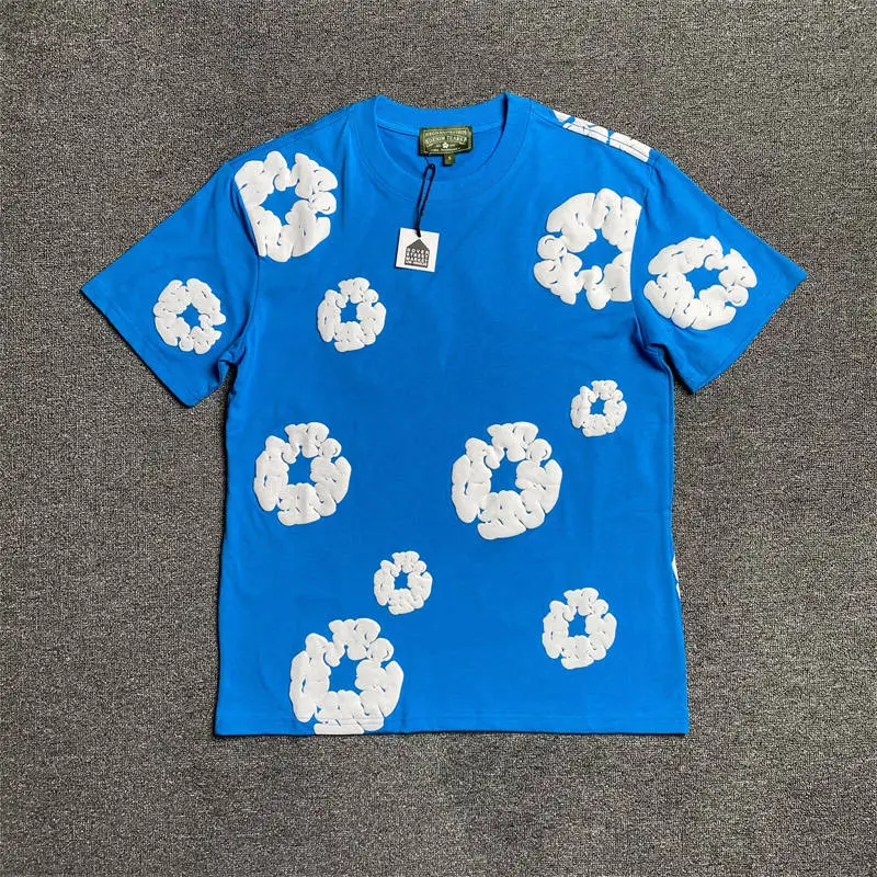 Denim Tears Cotton Wreath Tee and Shorts