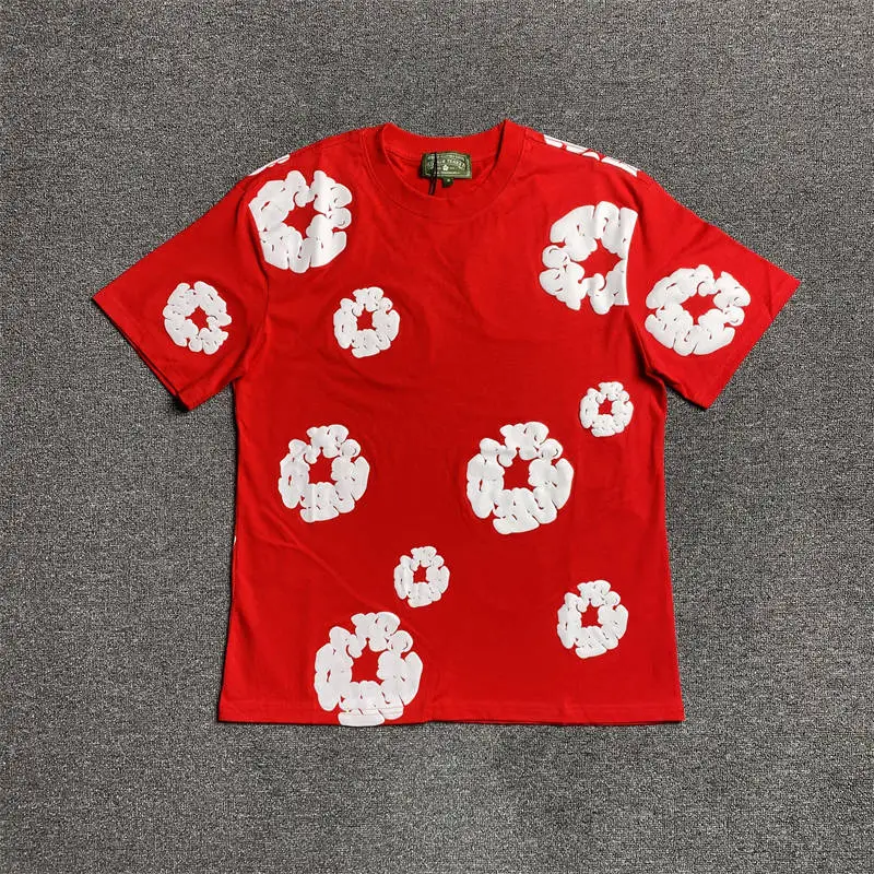 Denim Tears Cotton Wreath Tee and Shorts
