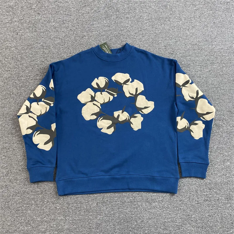Denim Tears x Cactus Plant Flea Market Cactus Kapok Crewneck