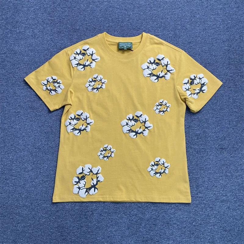 Denim Tears x Cactus Plant Flea Market Cactus Kapok T Shirt and Shorts
