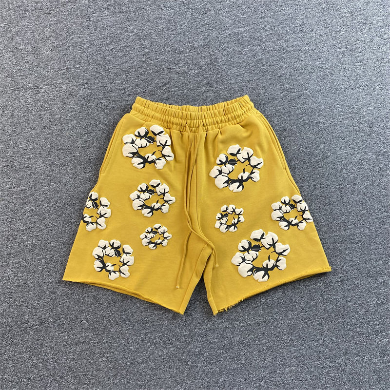 Denim Tears x Cactus Plant Flea Market Cactus Kapok T Shirt and Shorts