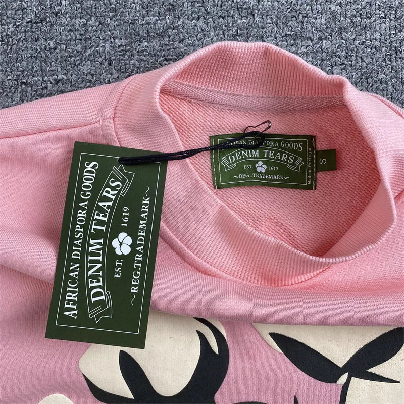 Denim Tears x Cactus Plant Flea Market Cactus Kapok Crewneck