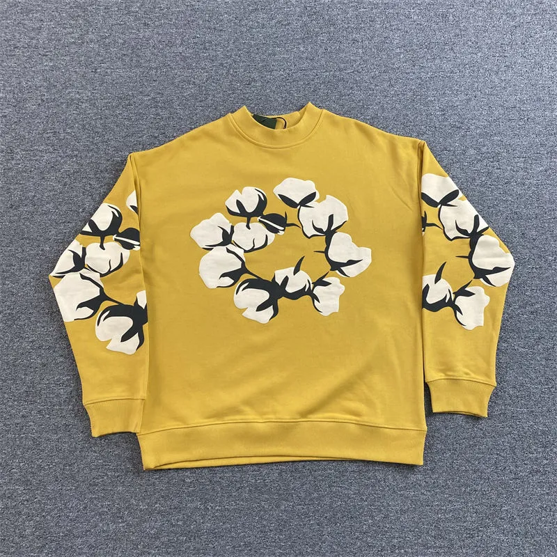 Denim Tears x Cactus Plant Flea Market Cactus Kapok Crewneck
