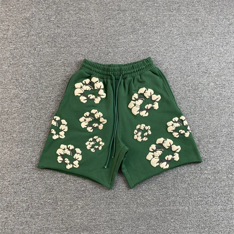 Denim Tears x Cactus Plant Flea Market Cactus Kapok T Shirt and Shorts