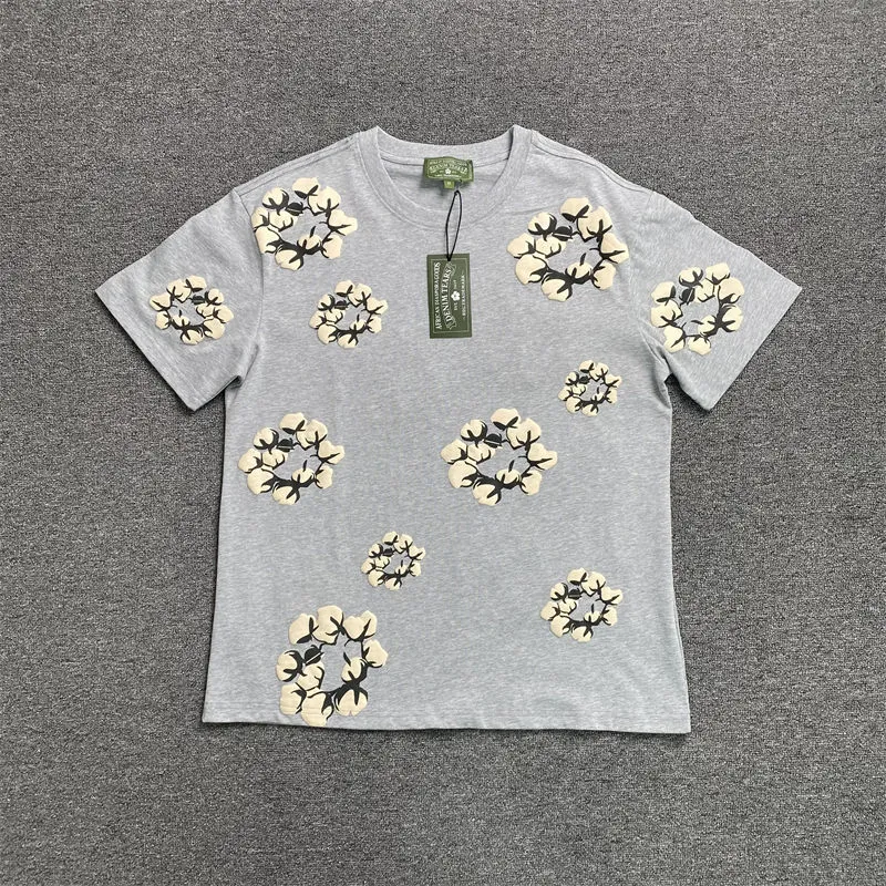 Denim Tears x Cactus Plant Flea Market Cactus Kapok T Shirt and Shorts