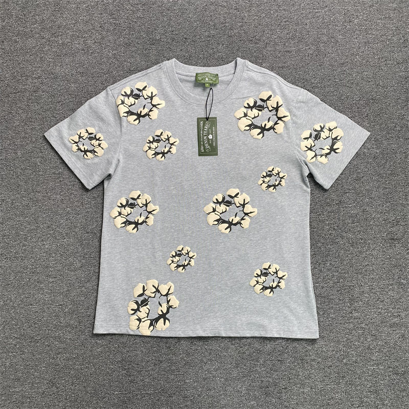 Denim Tears x Cactus Plant Flea Market Cactus Kapok T Shirt and Shorts