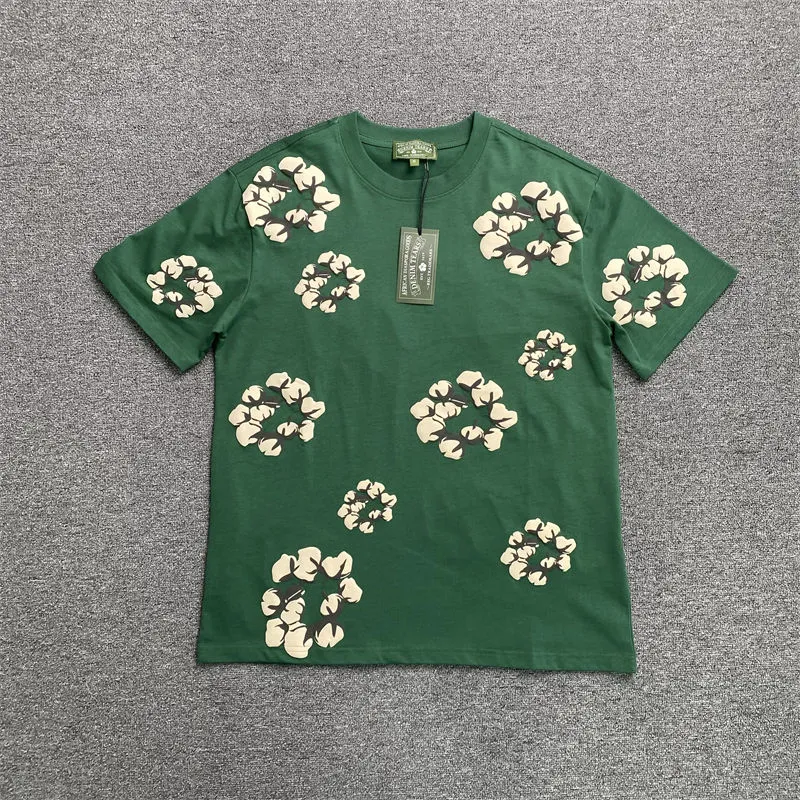 Denim Tears x Cactus Plant Flea Market Cactus Kapok T Shirt and Shorts