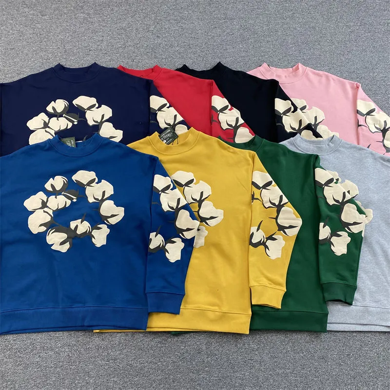 Denim Tears x Cactus Plant Flea Market Cactus Kapok Crewneck