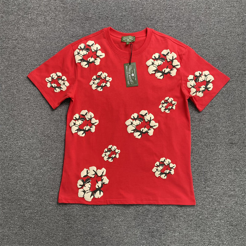 Denim Tears x Cactus Plant Flea Market Cactus Kapok T Shirt and Shorts