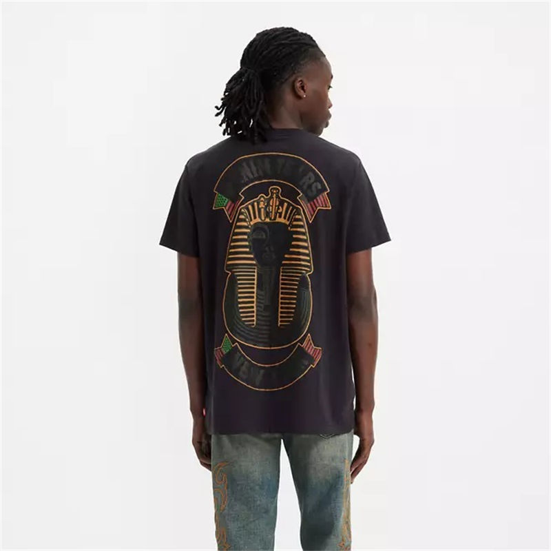 Denim Tears x Levi's Longest Ride T Shirt Wearing Effect