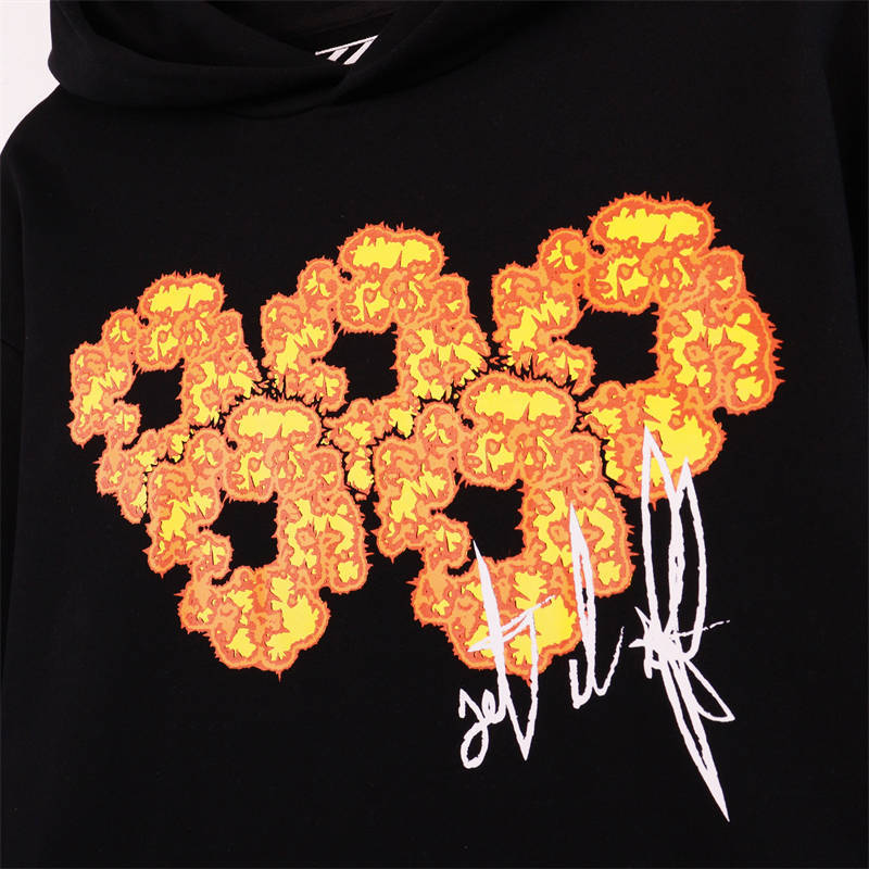 Denim Tears Offset Hoodie Wreath Cotton Sweatshirt