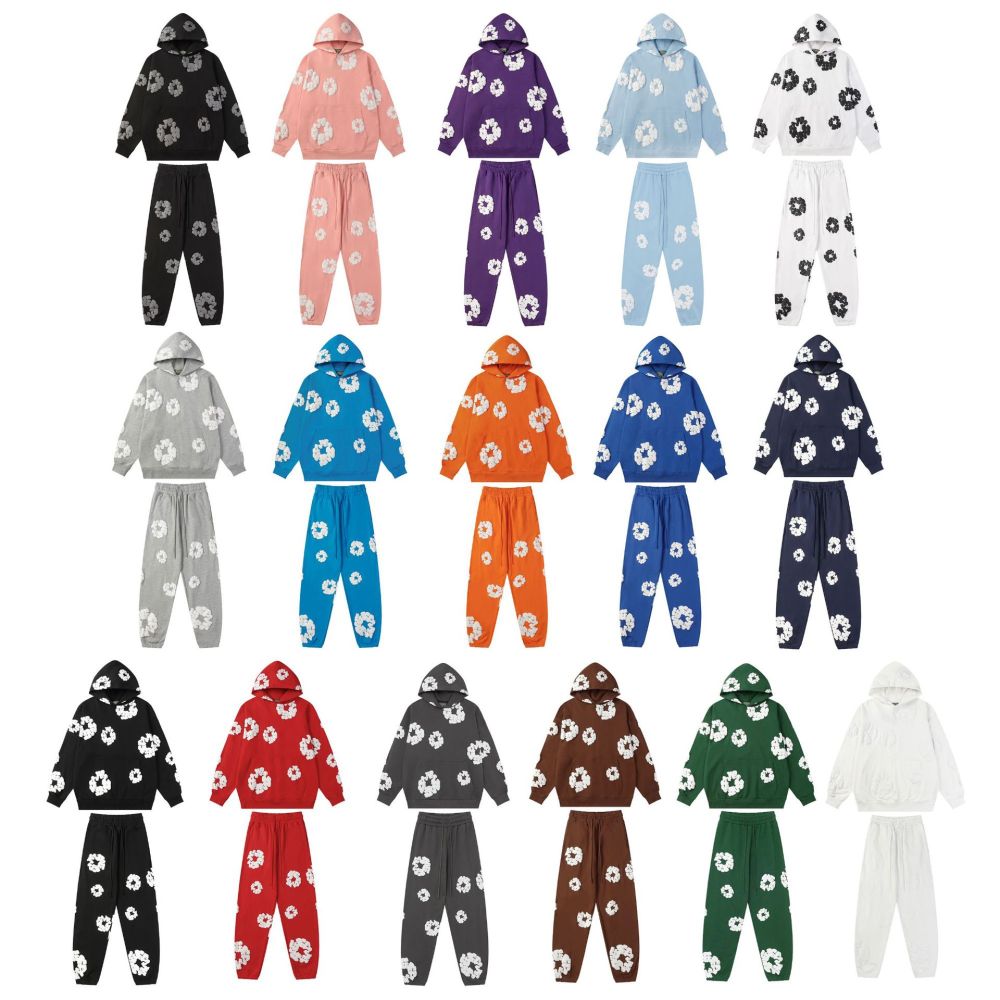 Denim Tears The Cotton Wreath Sweatshirt and Pants Collection Front