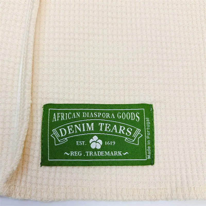 Denim Tears Rhinestone Durag Cotton Wreath Kerchief