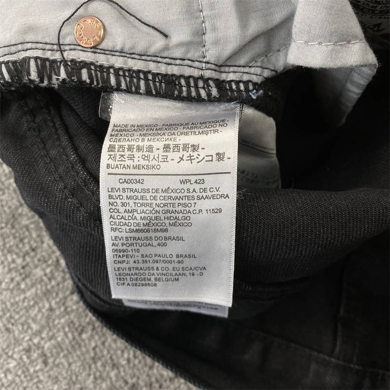 Denim Tears Cotton Wreath Shorts​ Embroideries Levi's Jeans