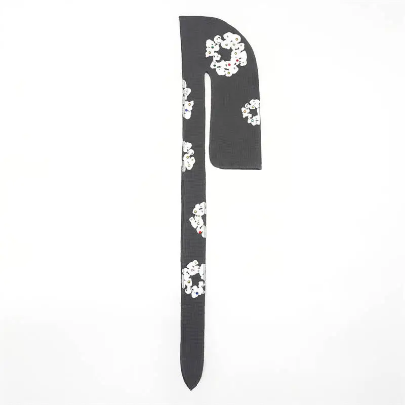 Denim Tears Rhinestone Durag Cotton Wreath Kerchief