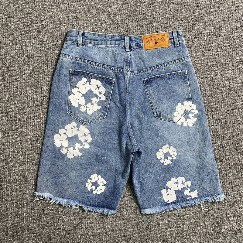 Denim Tears Shorts Cotton Wreath Jean