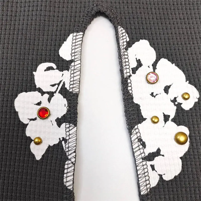 Denim Tears Rhinestone Durag Cotton Wreath Kerchief